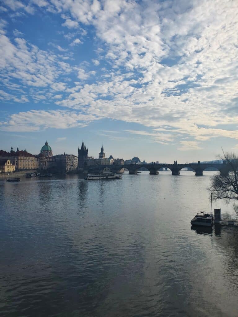 vue pont Prague